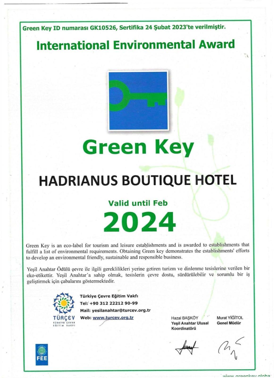 Hotel Hadrianus Pansion Antalya Zewnętrze zdjęcie